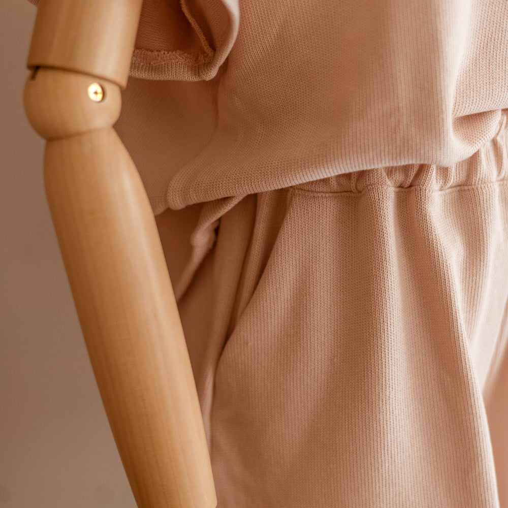 
                      
                        Poppy shorts / Cotton Knit - Blush
                      
                    