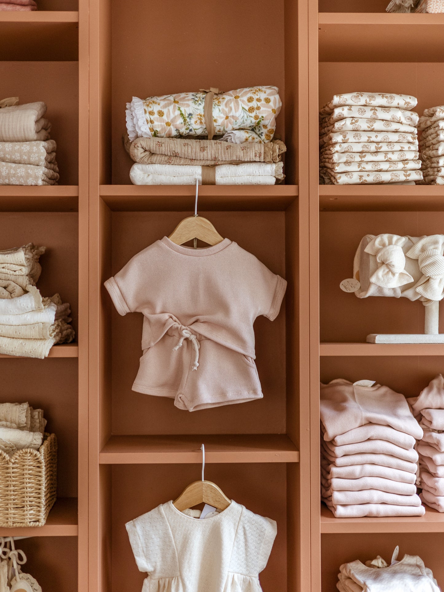 Knit t-shirt / Blush