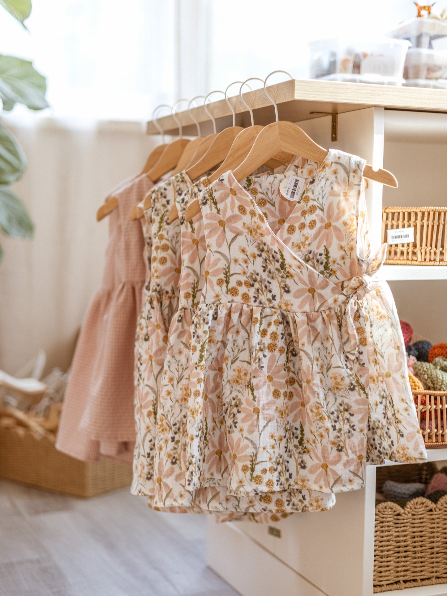 Aurelie Girly Dress / Floral Muslin