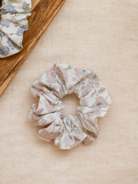 Širok scrunchie / Paisley - Pastel