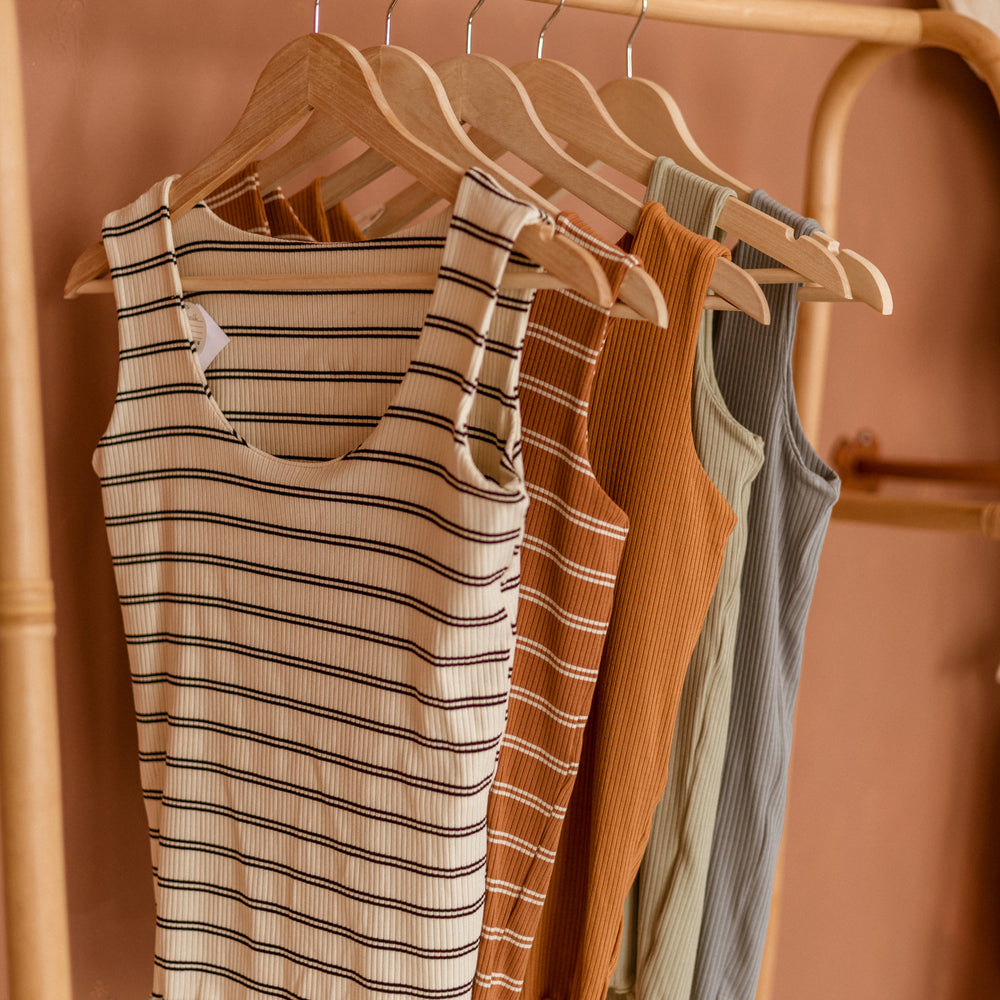 
                      
                        Modal ribbed sleeveless top
                      
                    