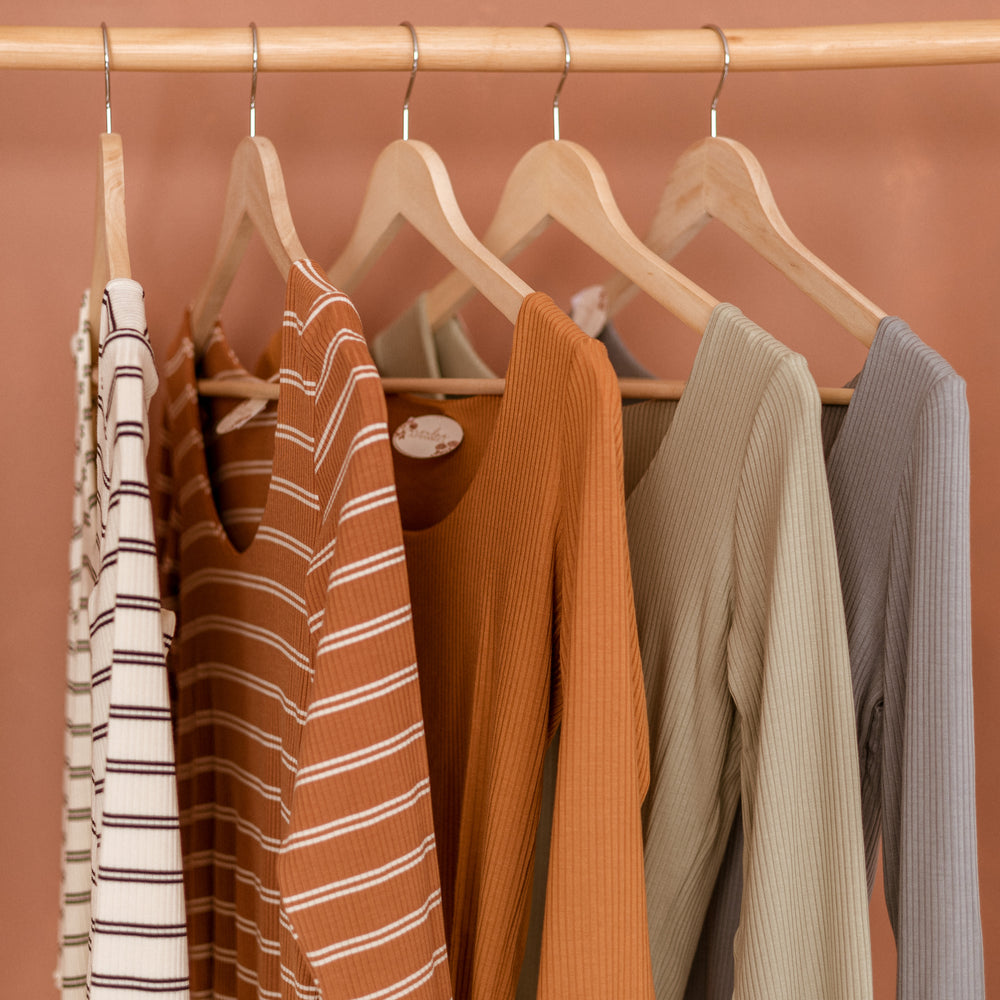 
                      
                        Modal ribbed 3/4 sleeve top
                      
                    