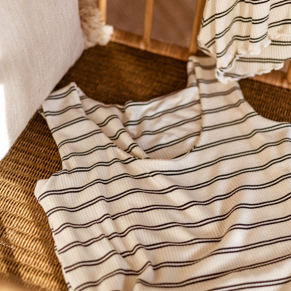 
                      
                        Modal ribbed sleeveless top
                      
                    
