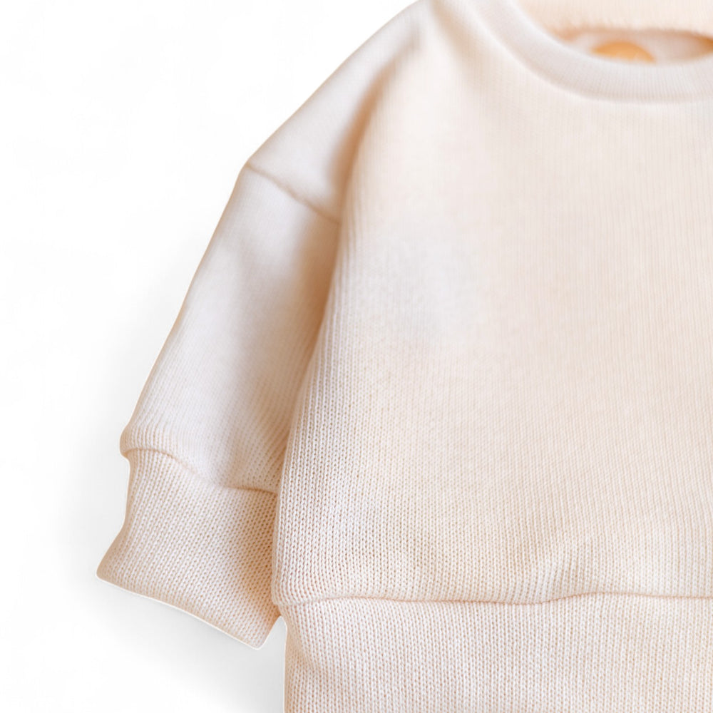 *Knit sweater / Cream Blush