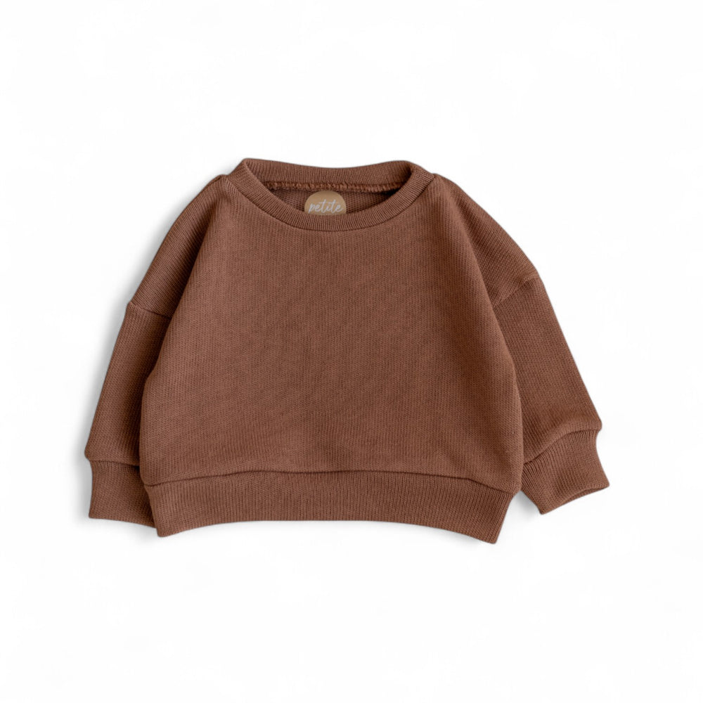 *Knit sweater / Chocolate Blush