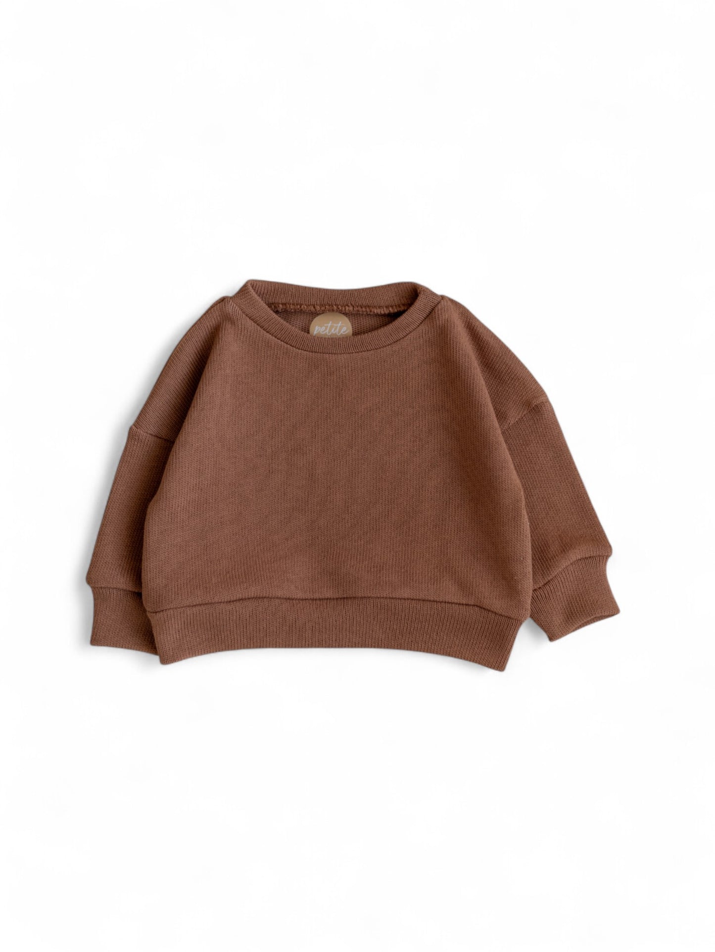 *Knit sweater / Chocolate Blush
