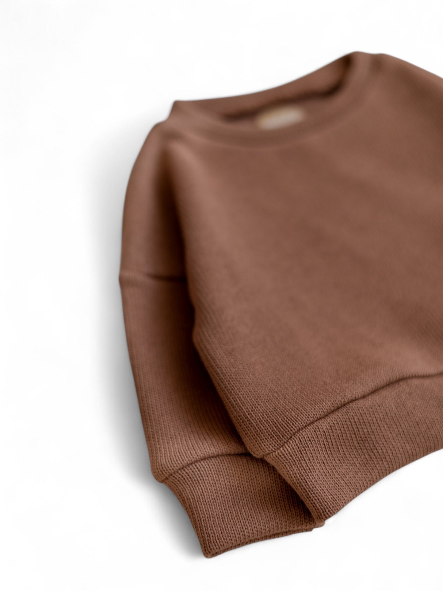 *Knit sweater / Chocolate Blush