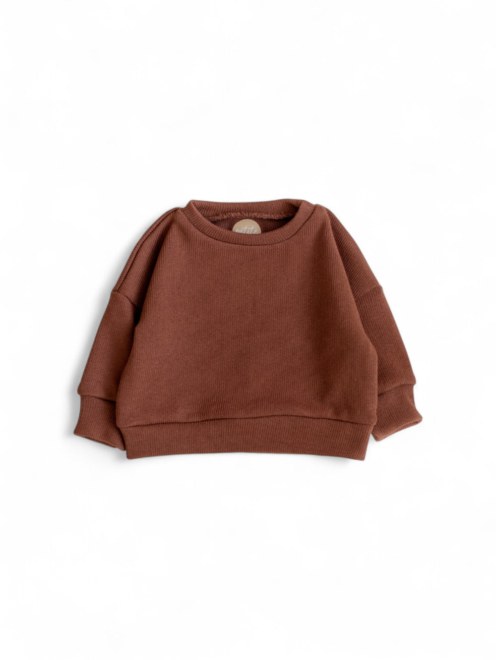 *Knit sweater / Dark rosewood