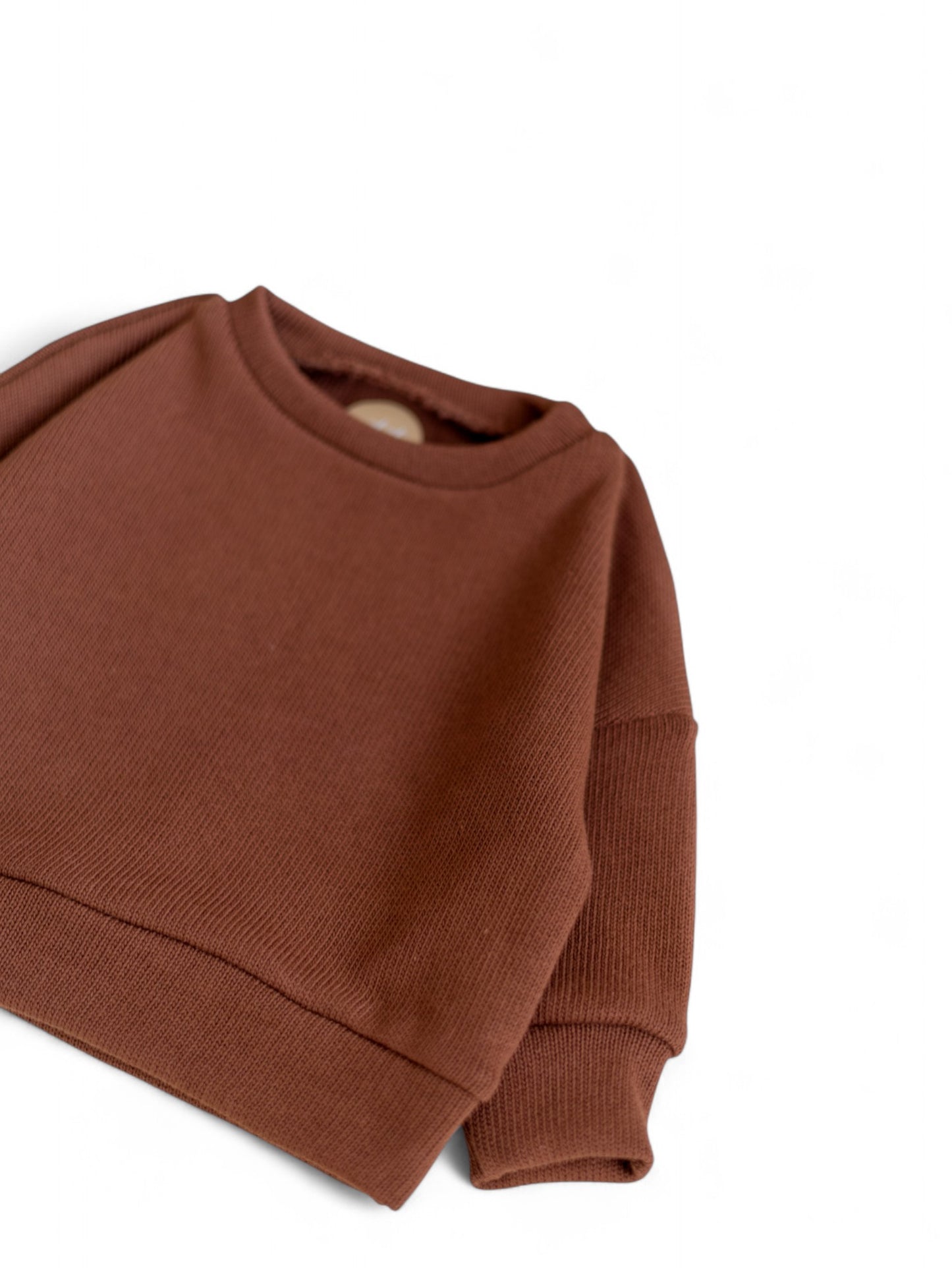 *Knit sweater / Dark rosewood