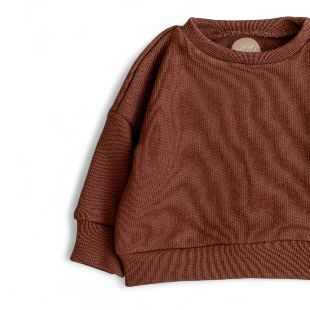 
                      
                        *Knit sweater / Dark rosewood
                      
                    