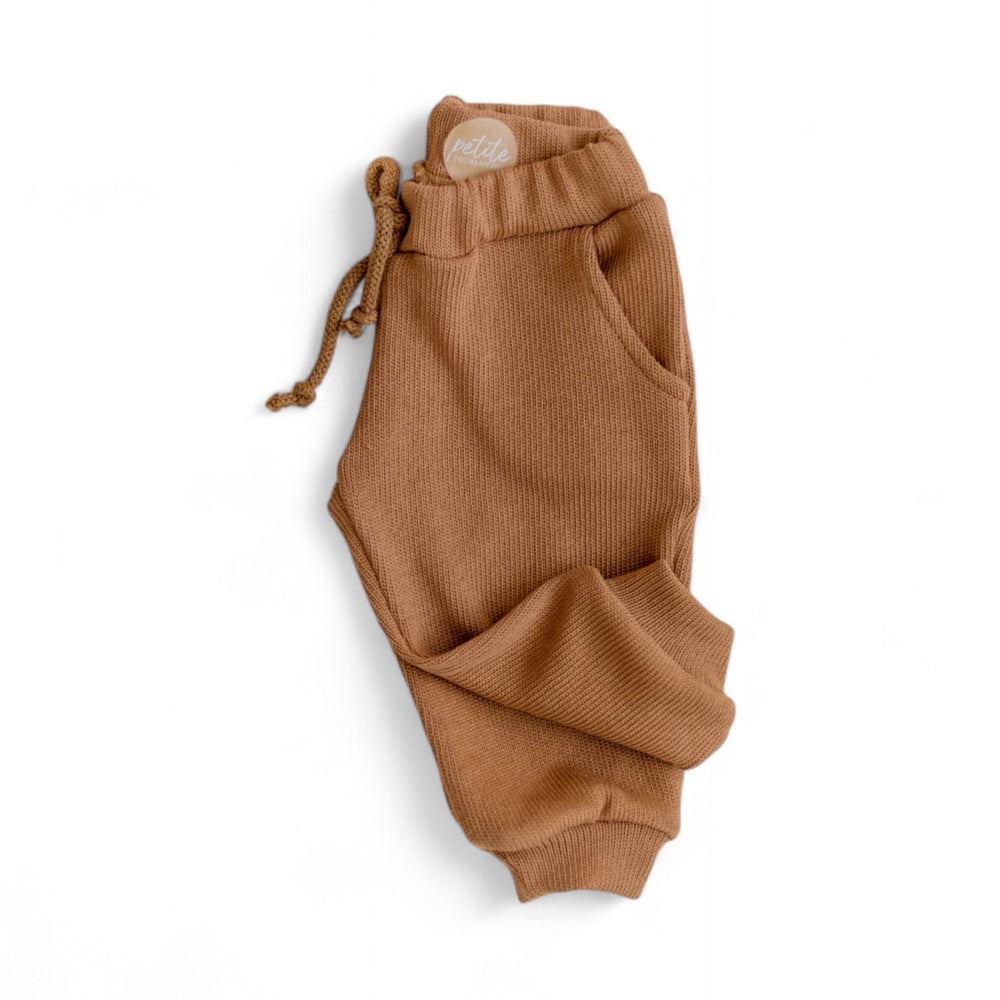*Knit sweatpants / Dusty Caramel