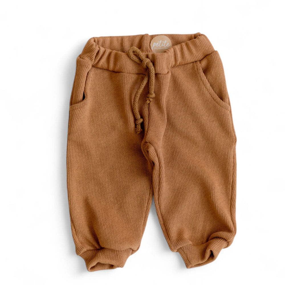 *Knit sweatpants / Dusty Caramel