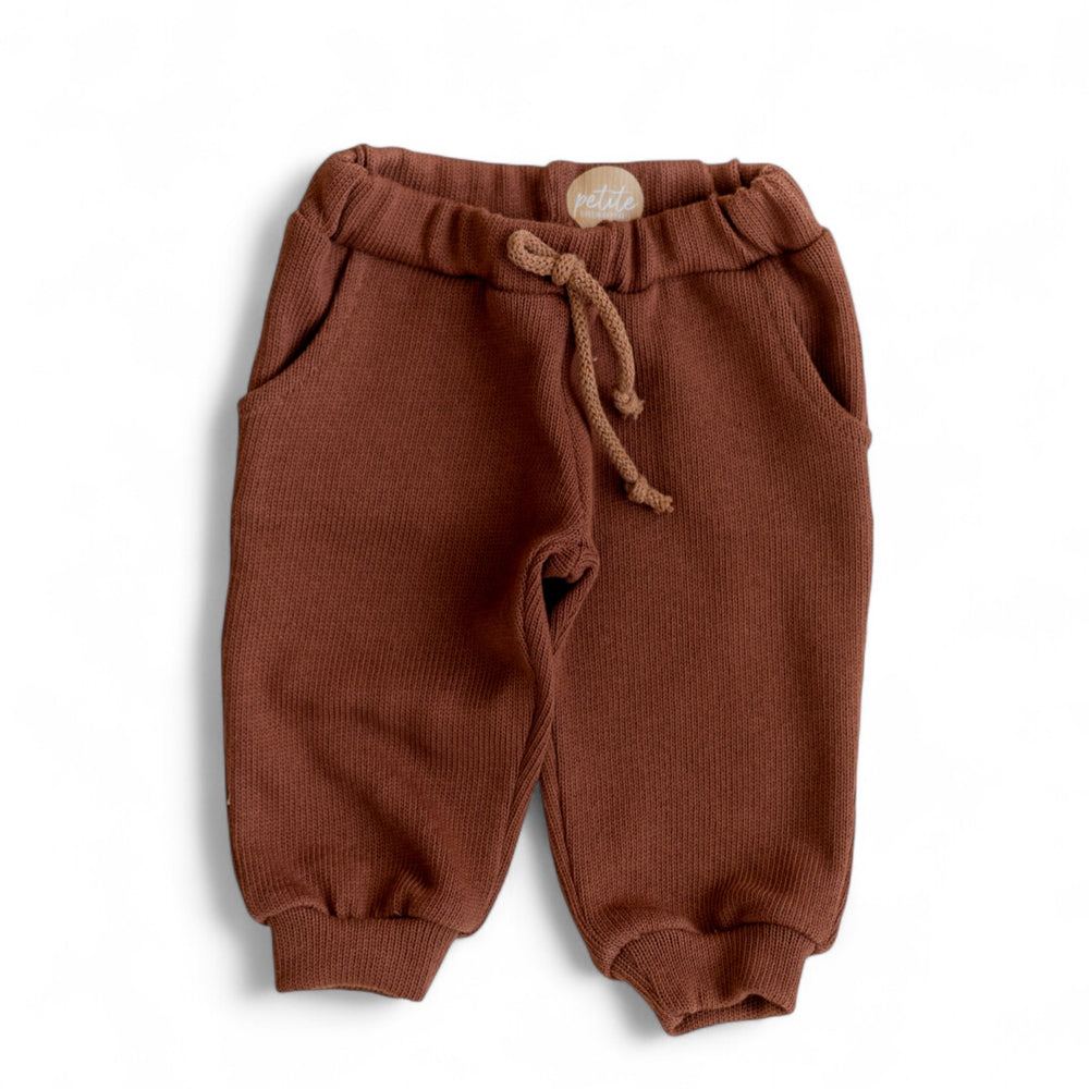 
                      
                        *Knit sweatpants / Dark rosewood
                      
                    