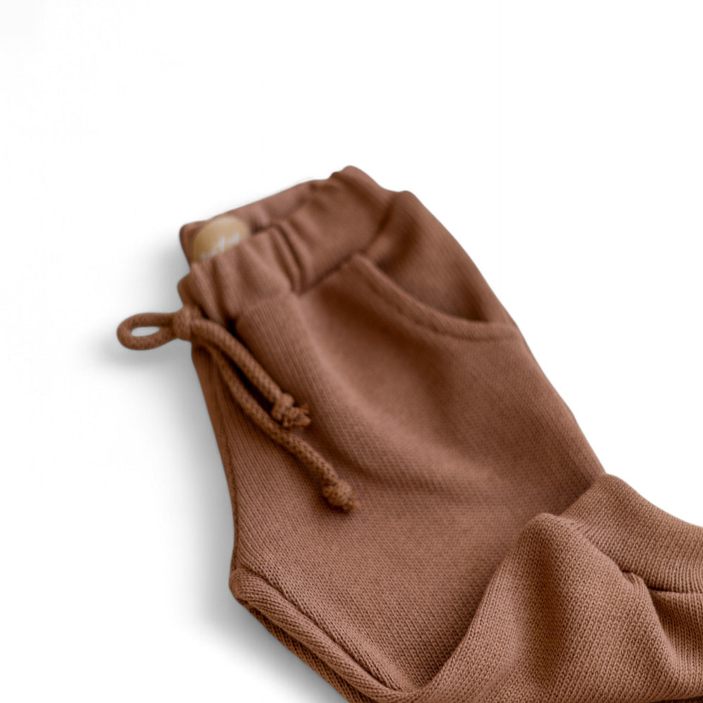 *Knit sweatpants / Chocolate Blush