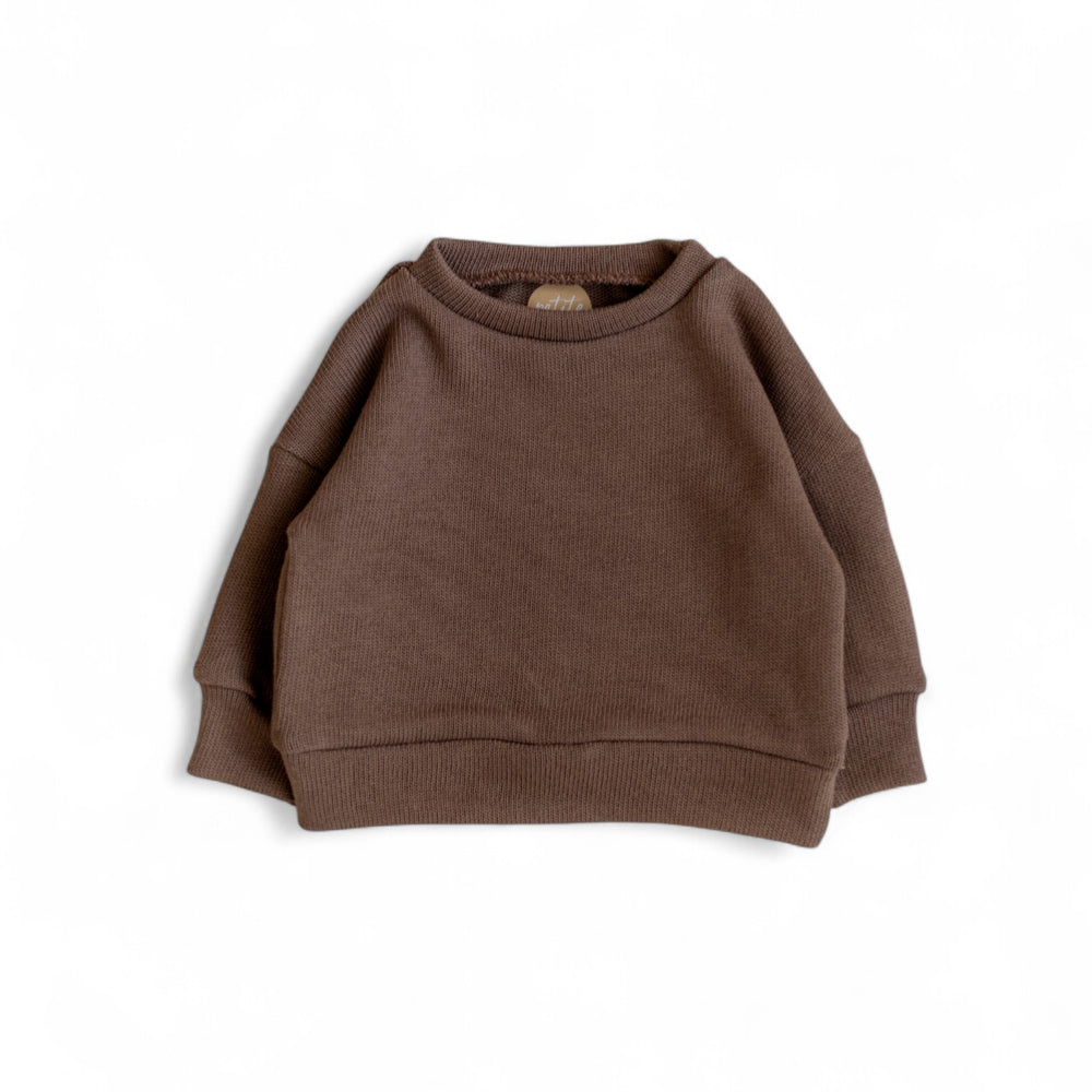 *Knit sweater / Taupe