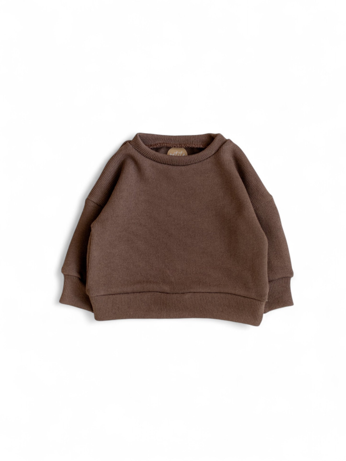 *Knit sweater / Taupe