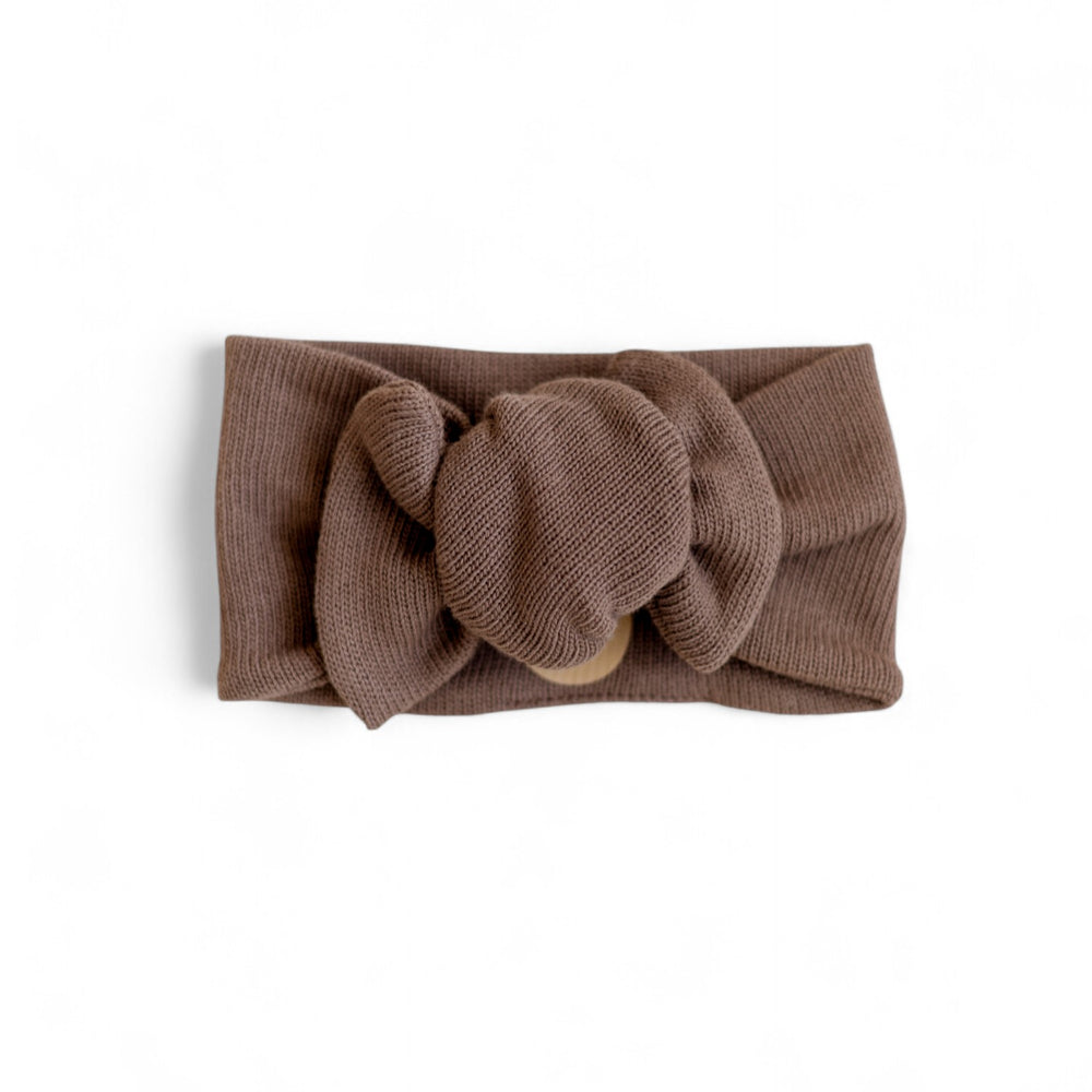 *Headband / Cotton Knit - Taupe