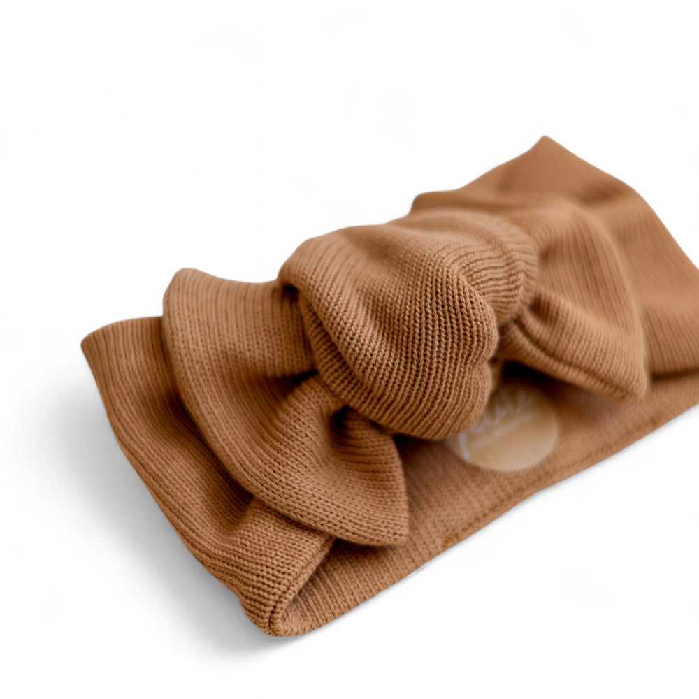 *Headband / Cotton Knit - Dusty Caramel