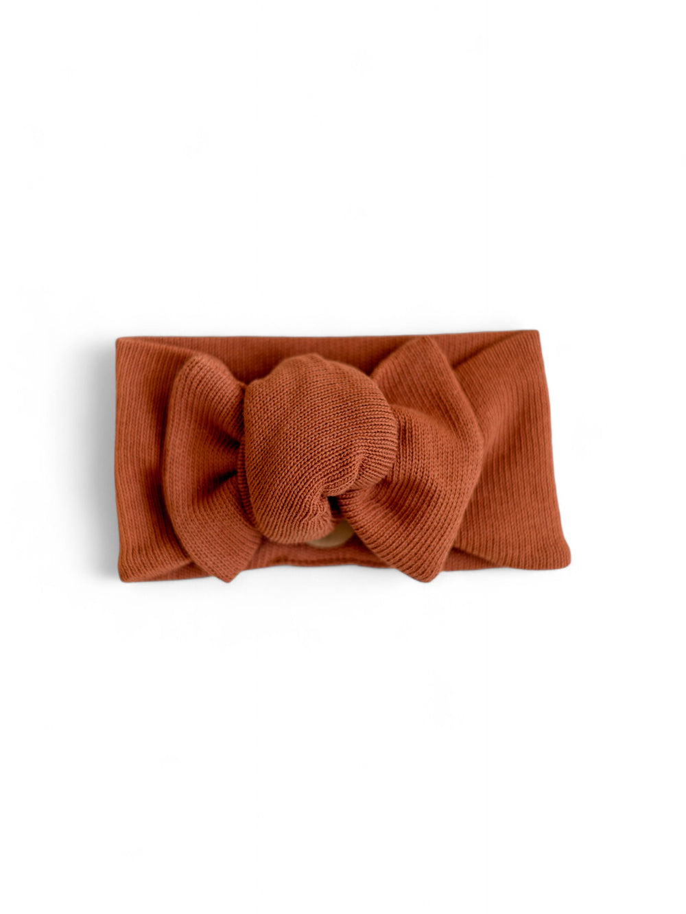 Headband / Cotton Knit - Rosewood