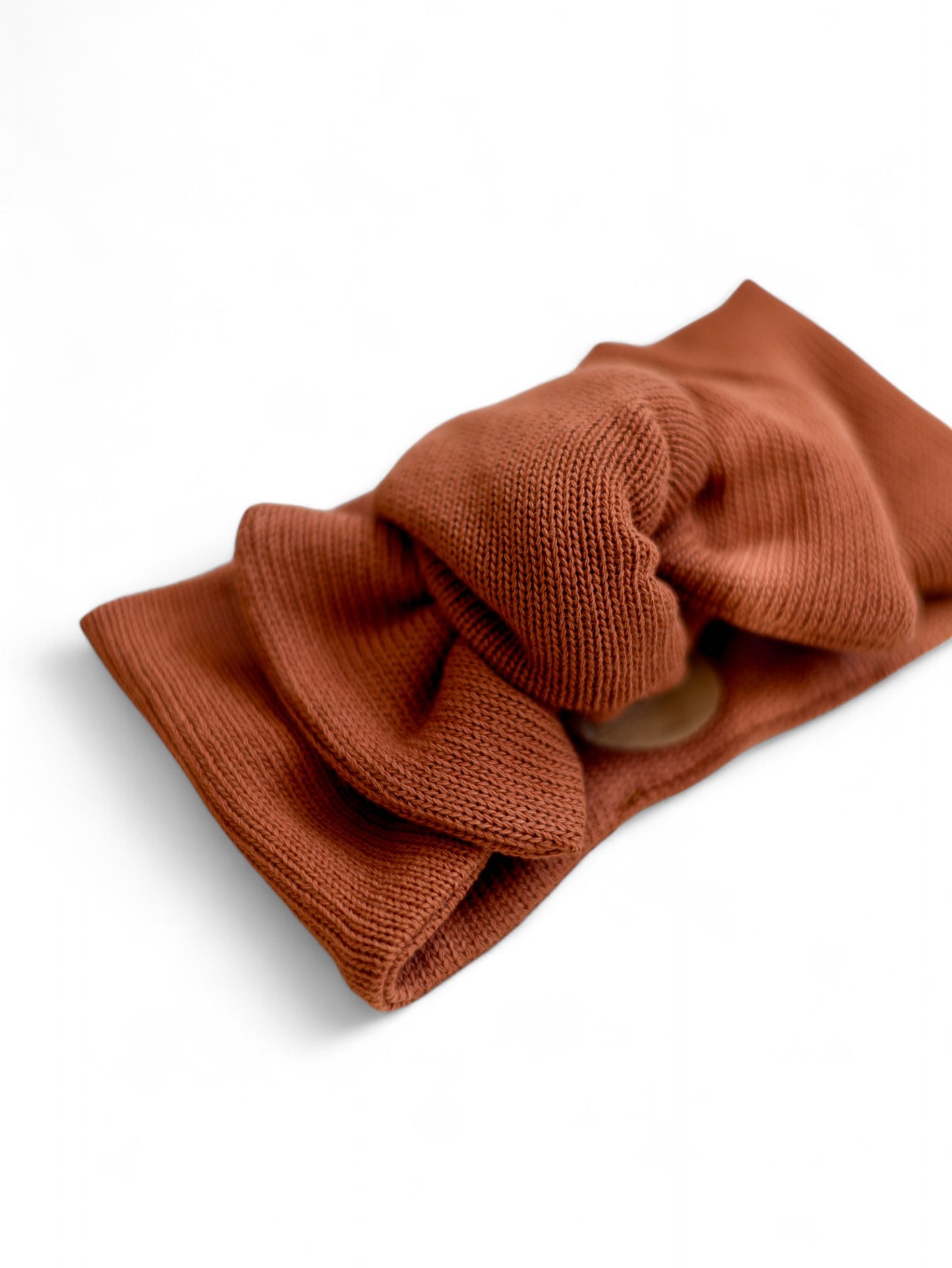 *Headband / Cotton Knit - Rosewood