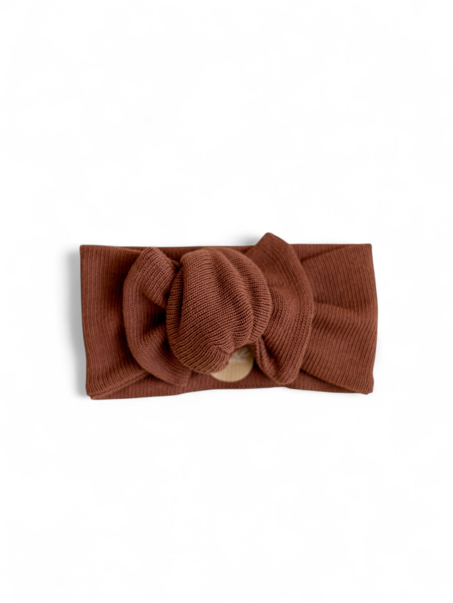 *Headband / Cotton Knit - Dark Rosewood