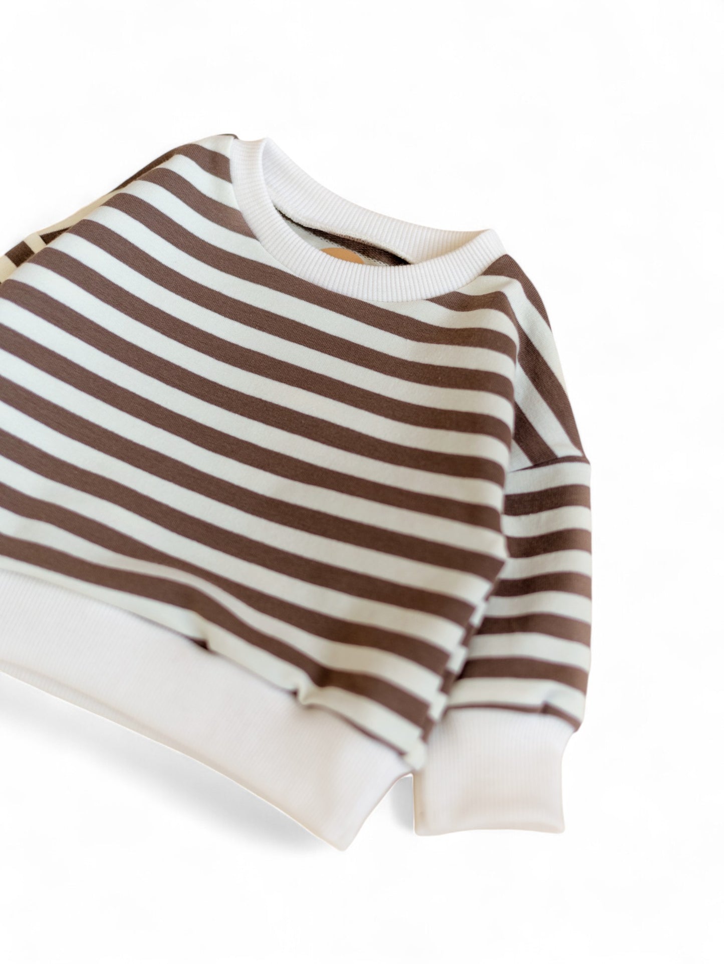 *Cotton sweater / Taupe