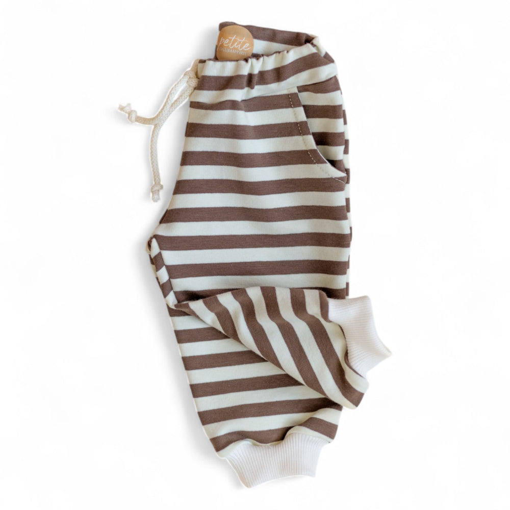 *Cotton sweatpants / Stripes