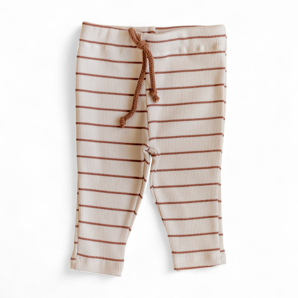 
                      
                        *Ribbed Leggings / Creamy + Stripes
                      
                    