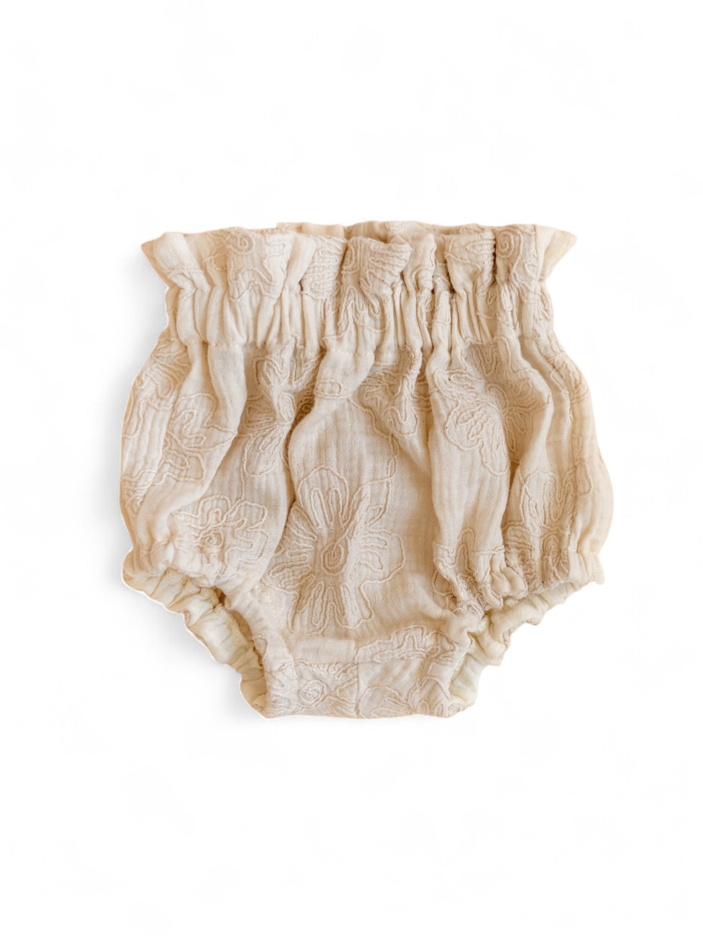 *Baby bloomers / Embroidered natural