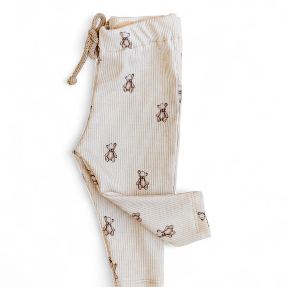 *Ribbed Leggings / Teddybear