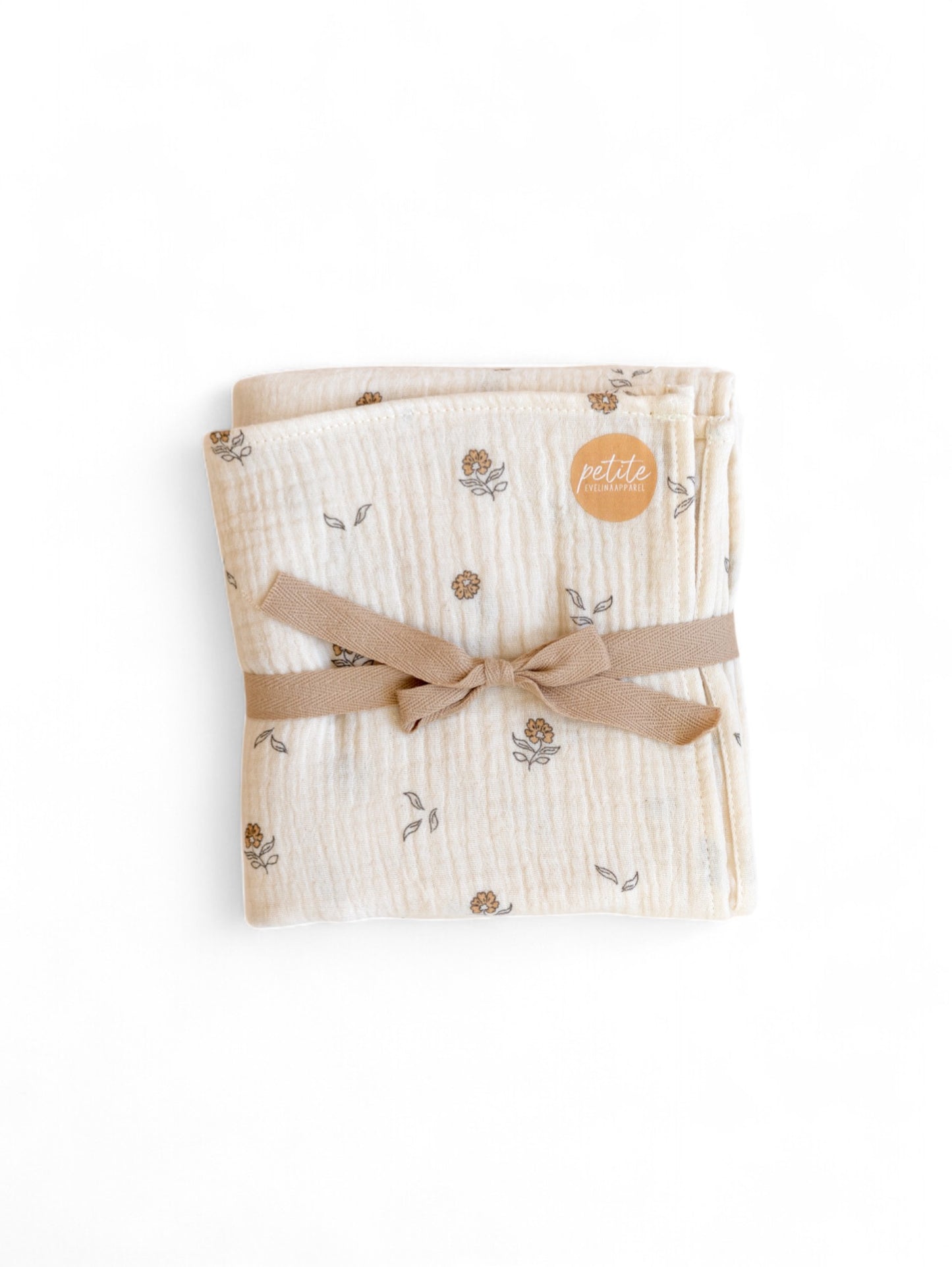 *Baby Swaddle / Tiny Flowers & Lace