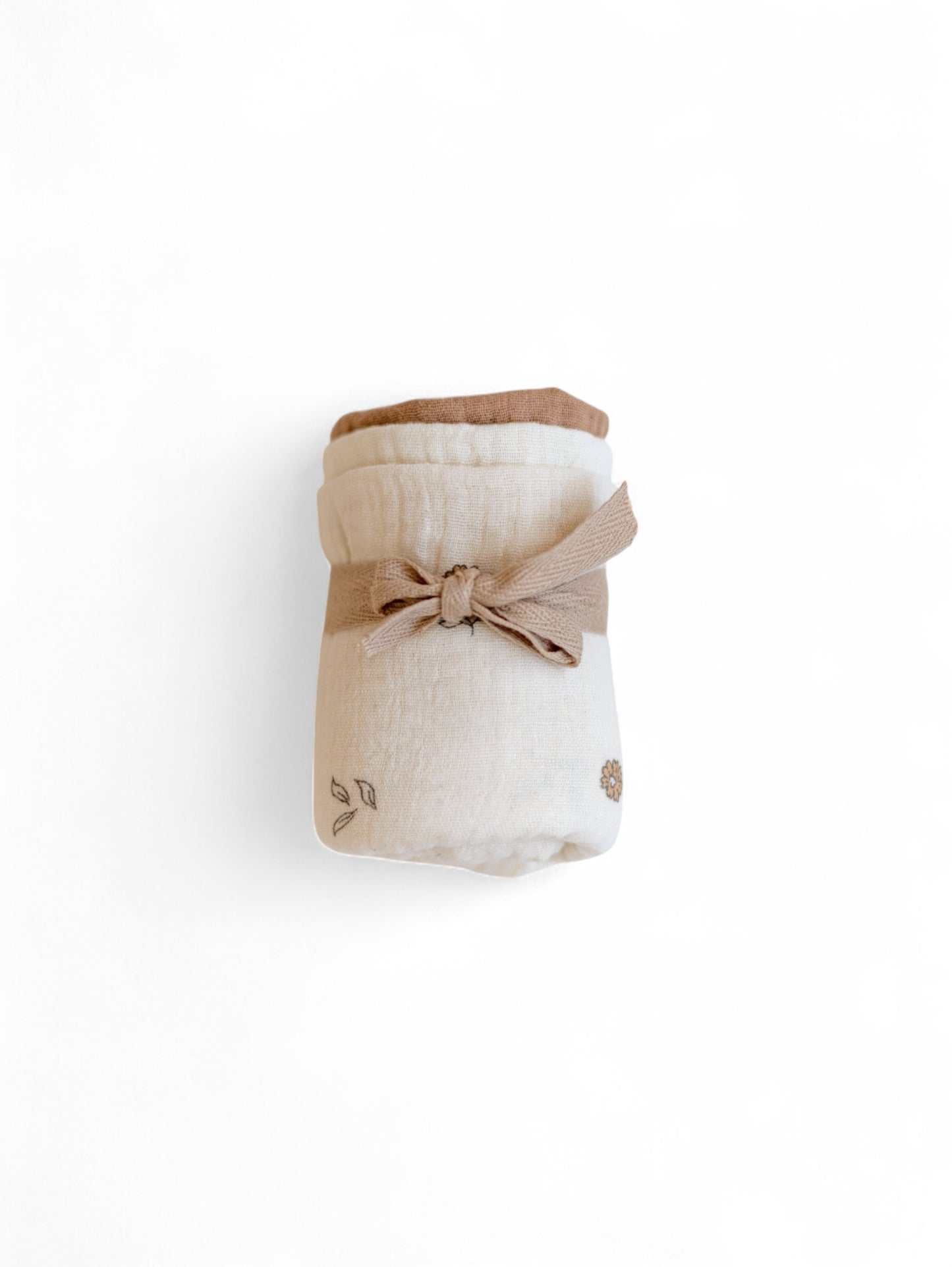 *Muslin Burp cloth set / Tiny Flowers