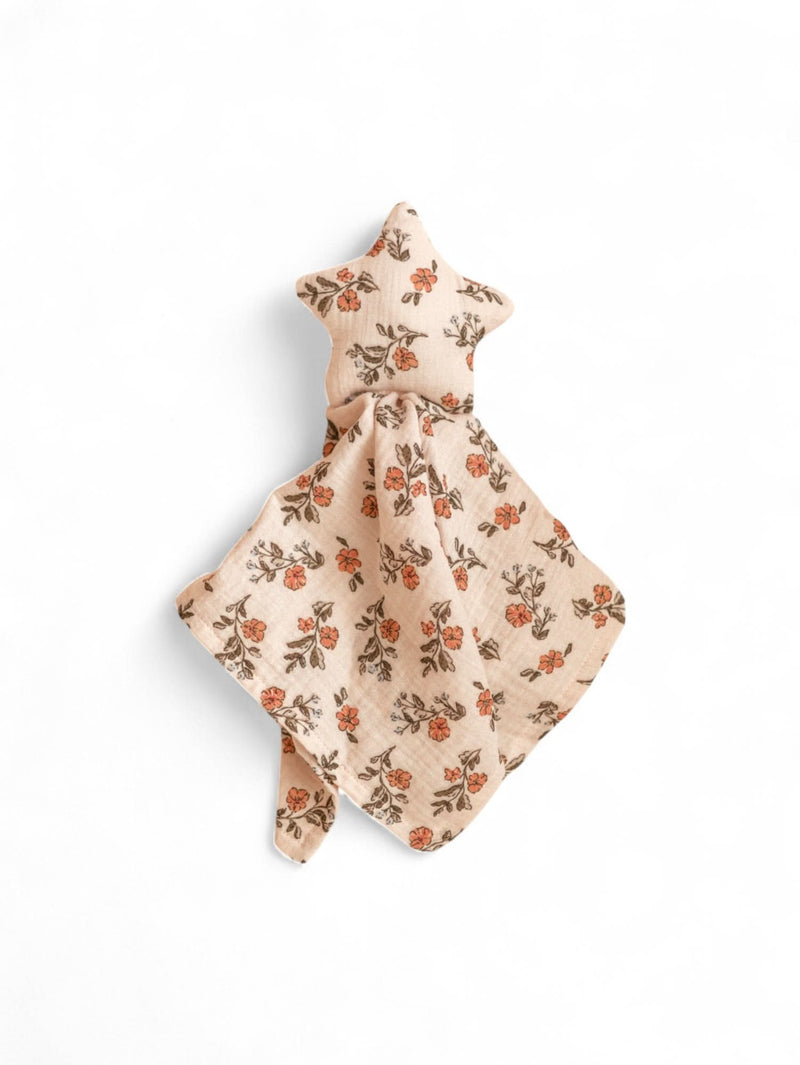 Little star cuddle cloth / Vintage florals