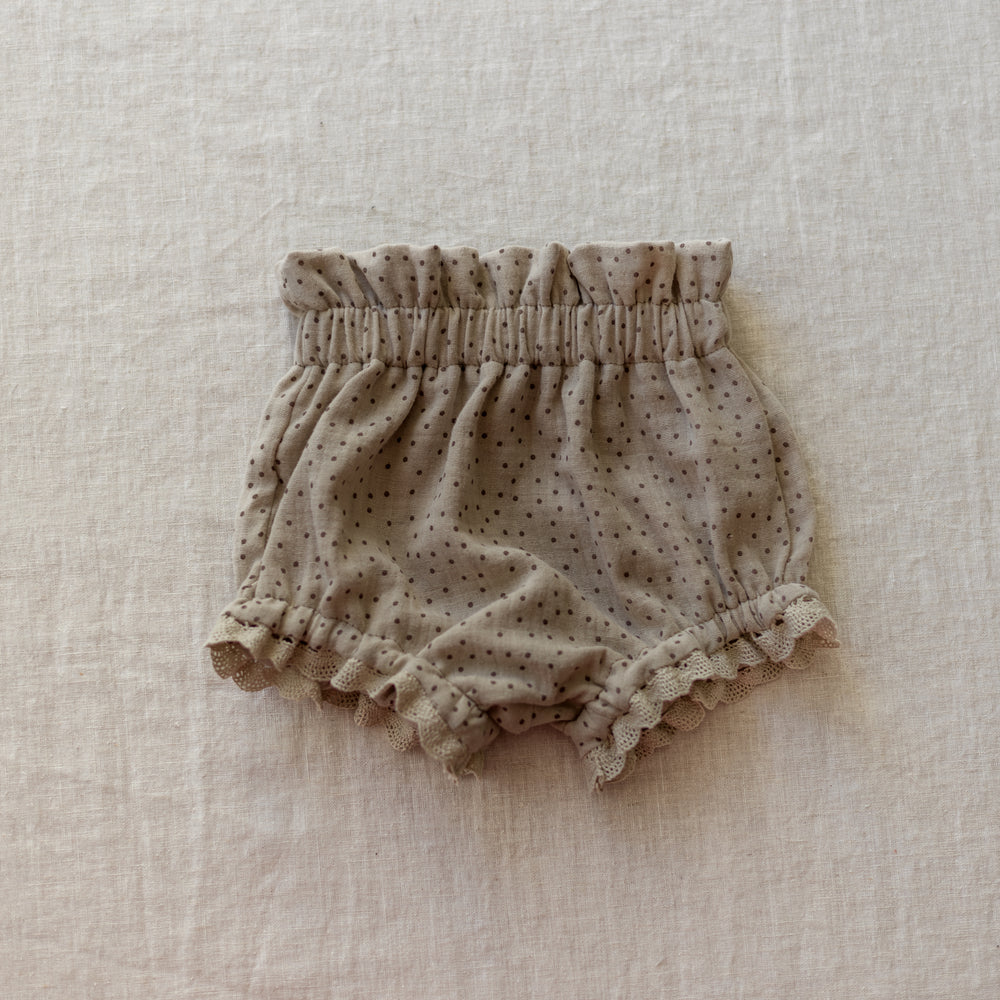 Bloomers / melange dots & lace