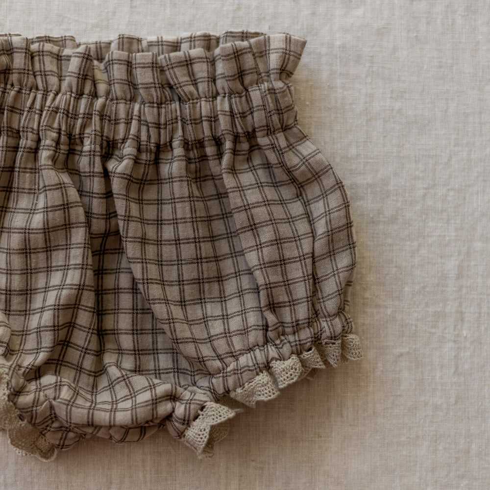 
                      
                        Bloomers / melange checkers & lace
                      
                    