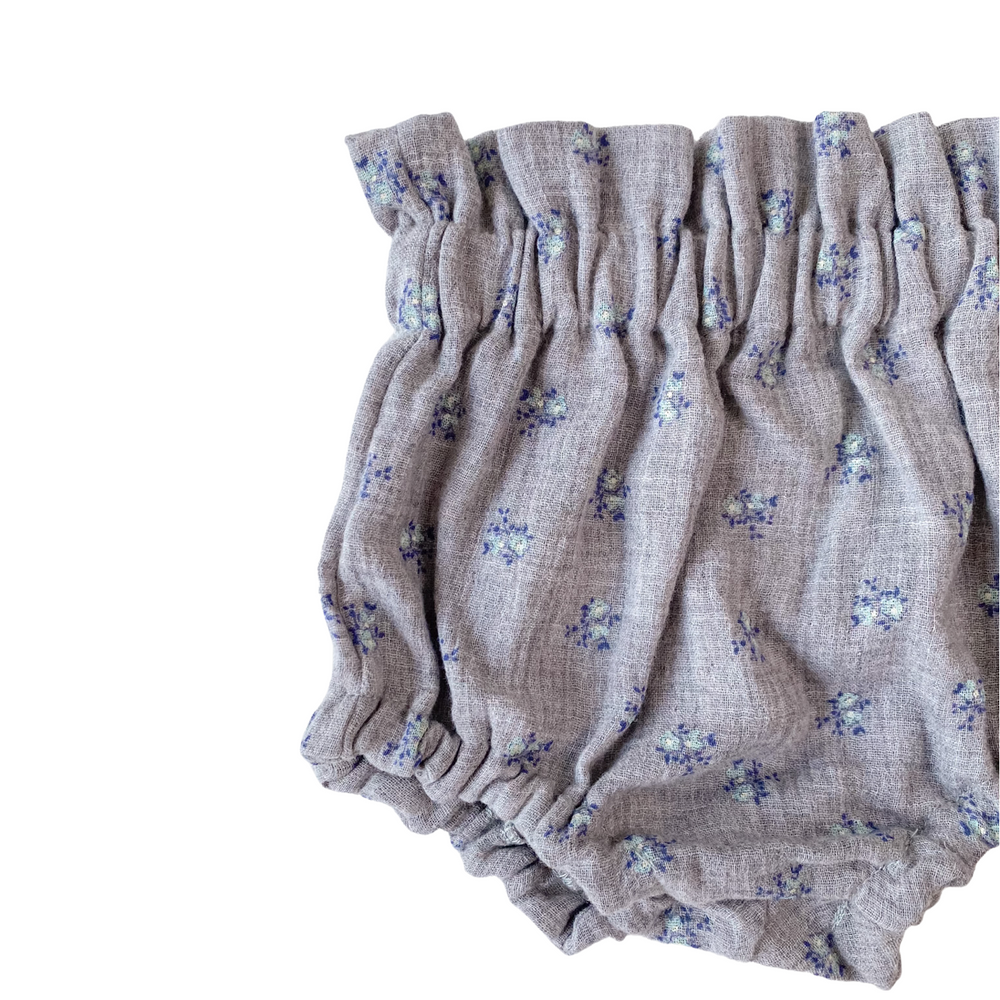 
                      
                        Bloomers / melange floral - blue
                      
                    