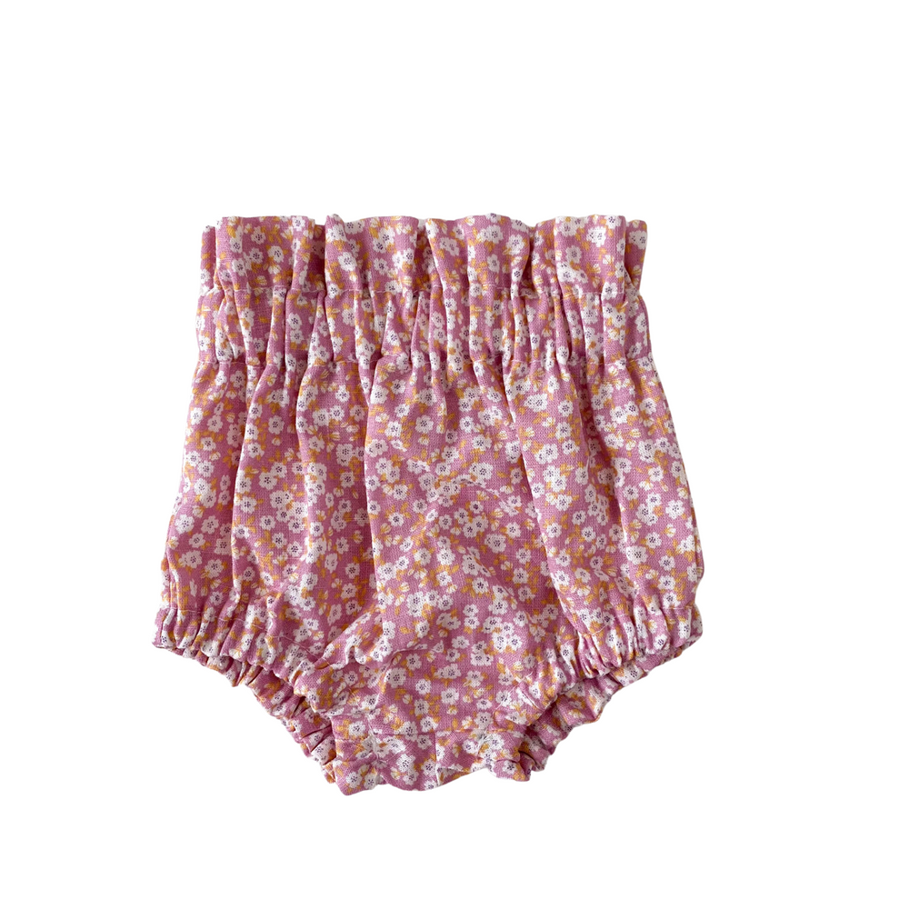 
                      
                        Bloomers / floral linen - lilac
                      
                    