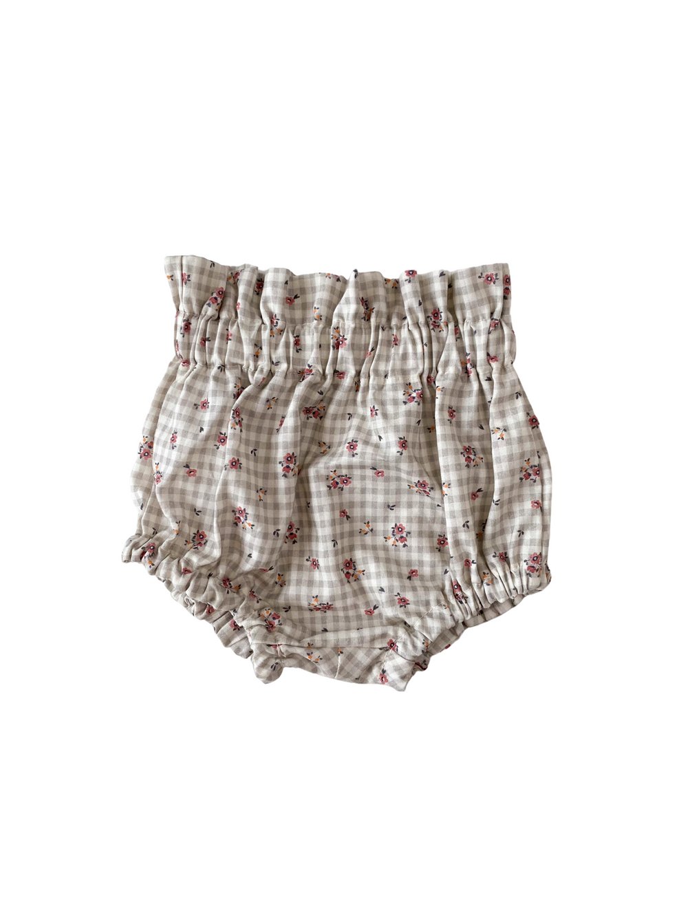 Floral Gingham Bloomers - vrtnica