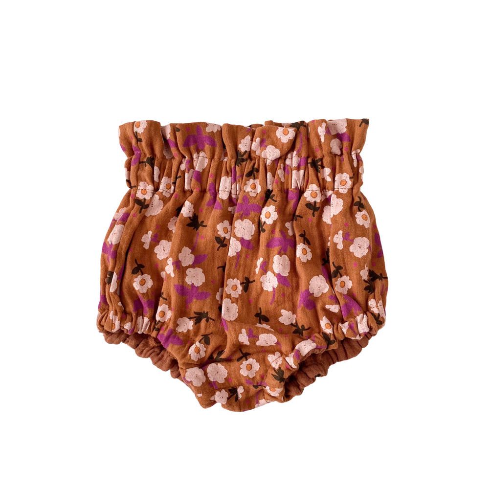 Baby bloomers / orange boho