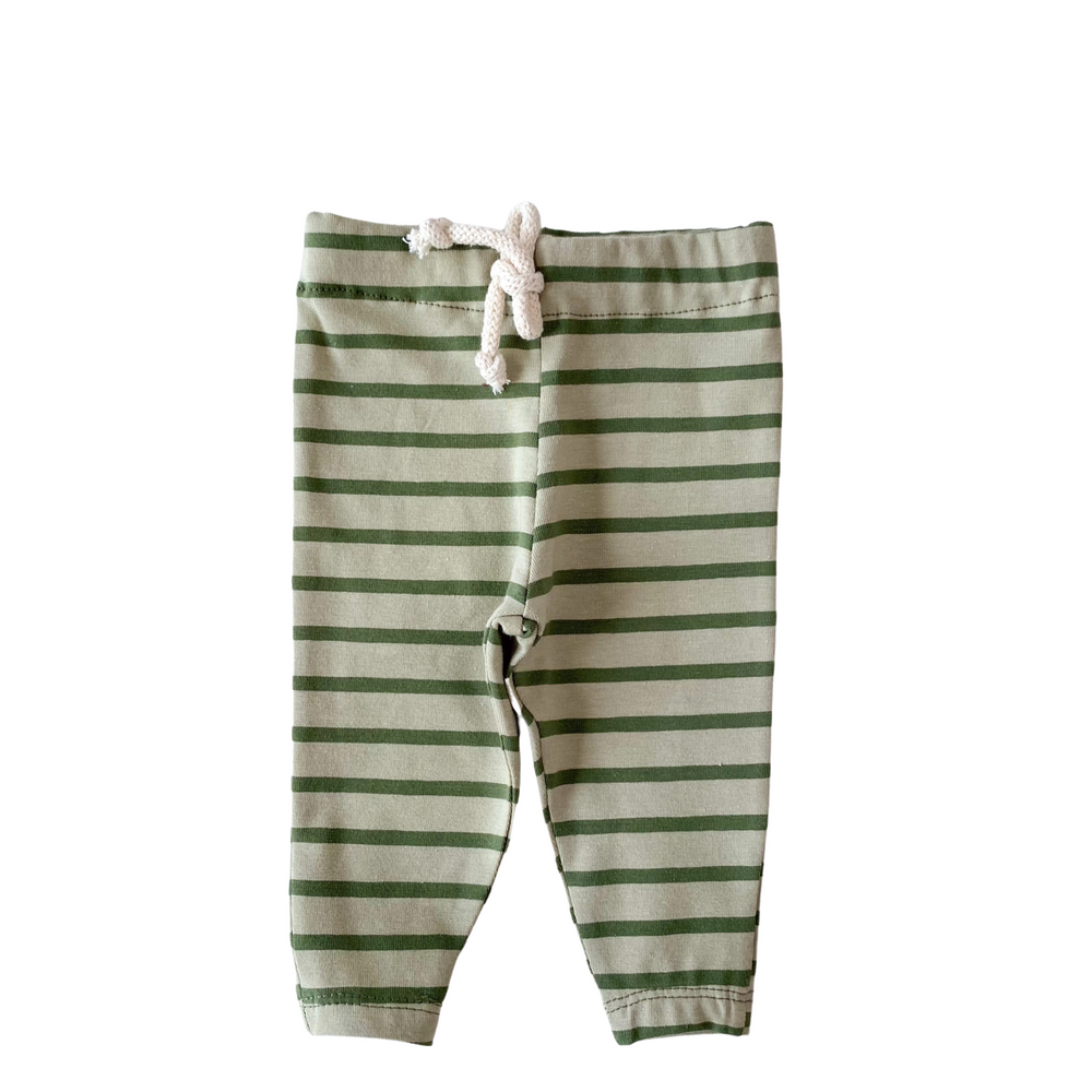 
                      
                        Kids leggings / olive wide stripes
                      
                    