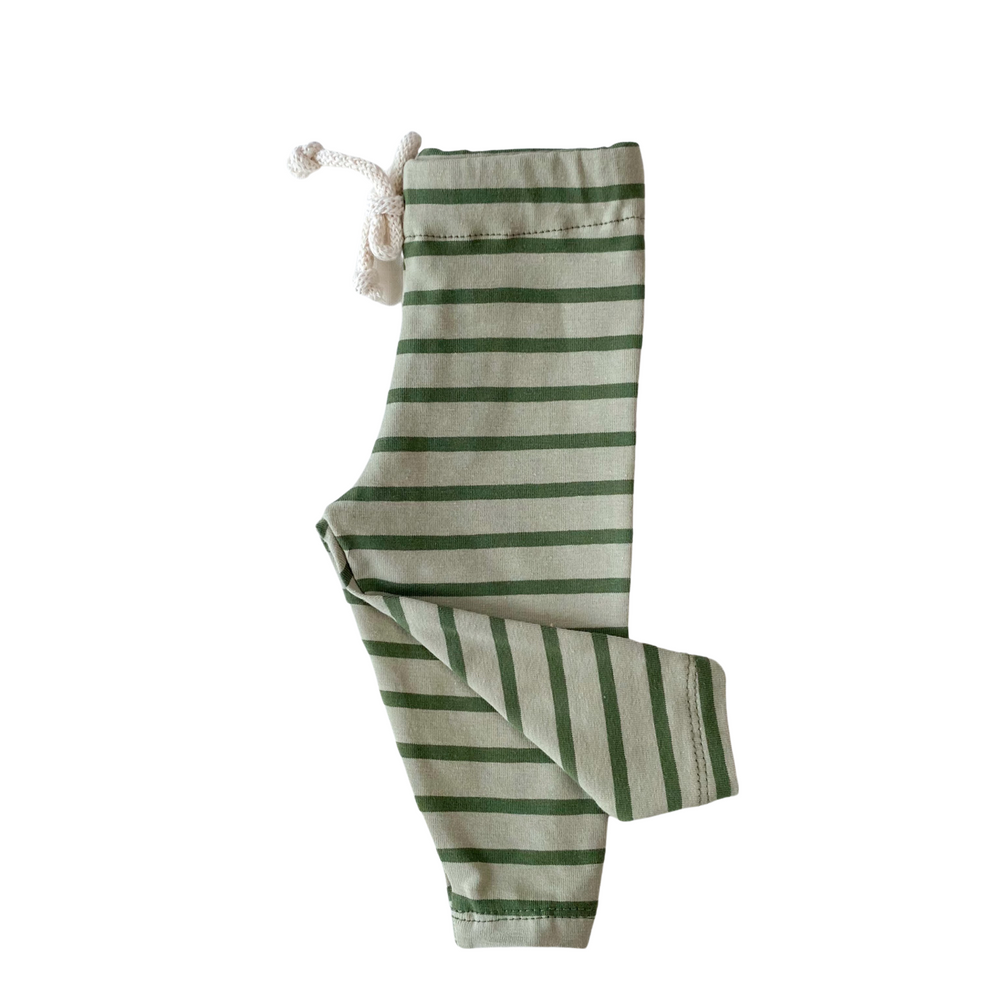 
                      
                        Kids leggings / olive wide stripes
                      
                    