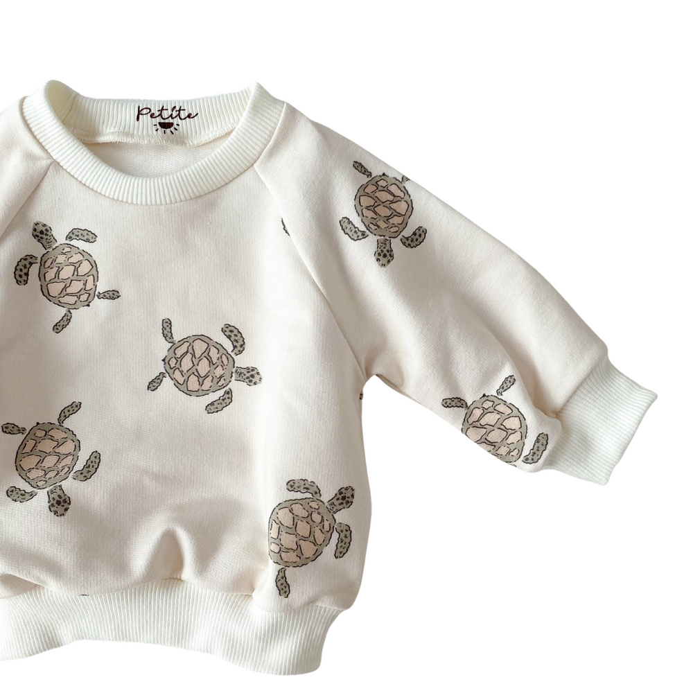 
                      
                        Baby cotton sweatshirt / turtles
                      
                    