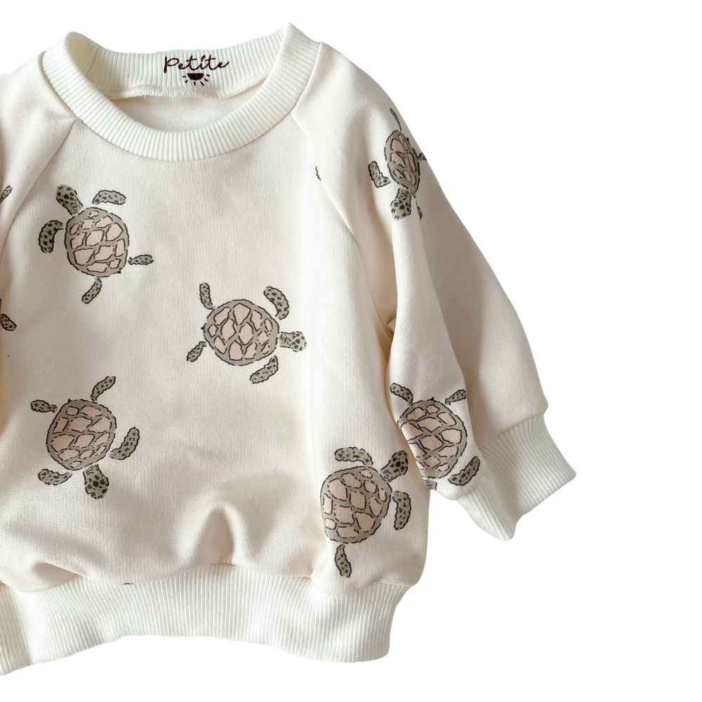 
                      
                        Baby cotton sweatshirt / turtles
                      
                    