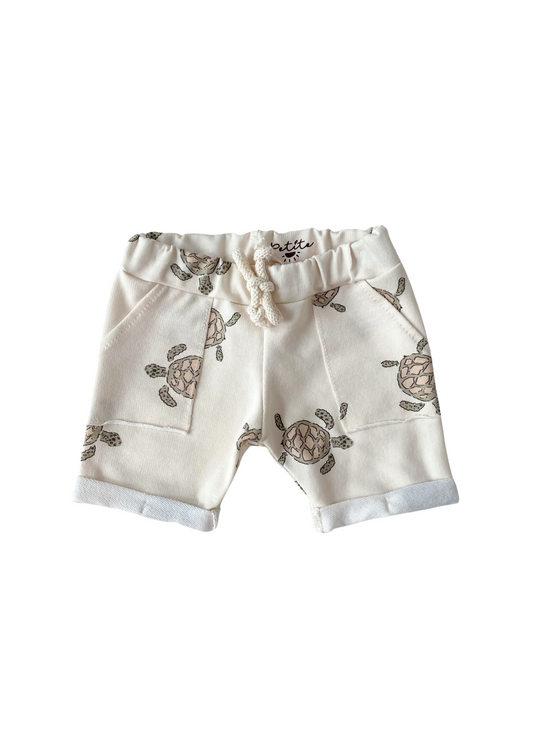 Baby boy shorts/ turtles