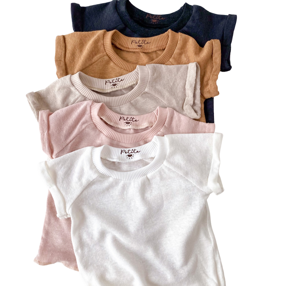 Baby T-shirt / linen