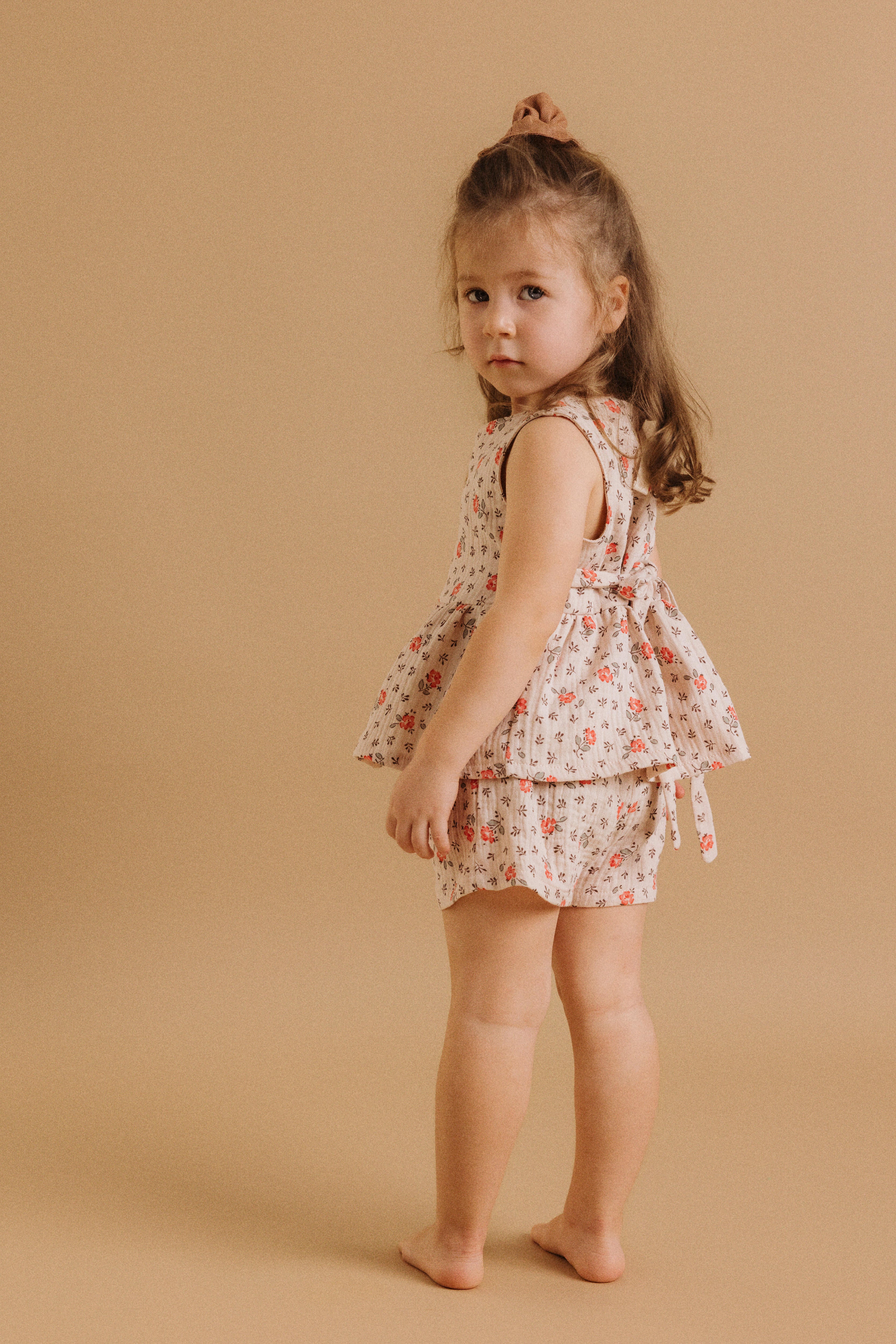 Peplum top / Little Wildflower – EvelinaApparel