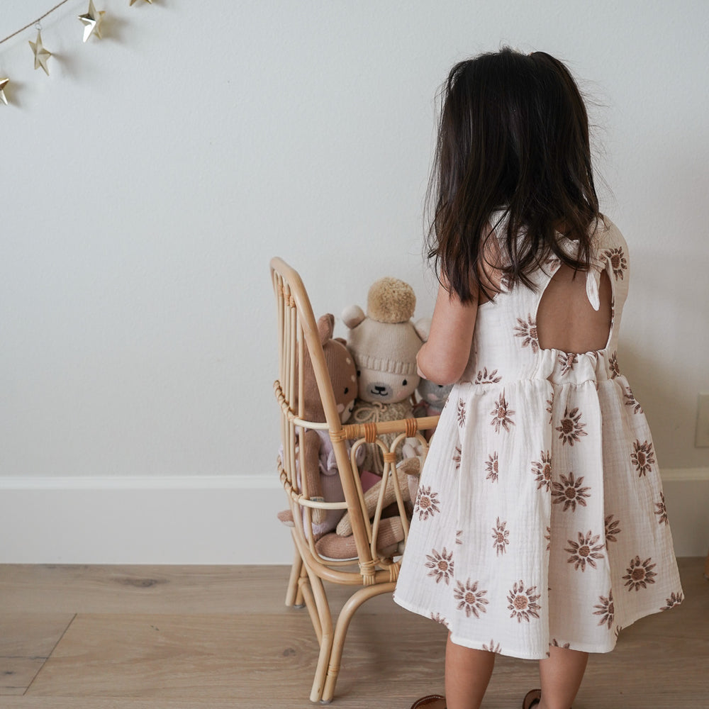 
                      
                        Arabella baby dress / sunflowers
                      
                    