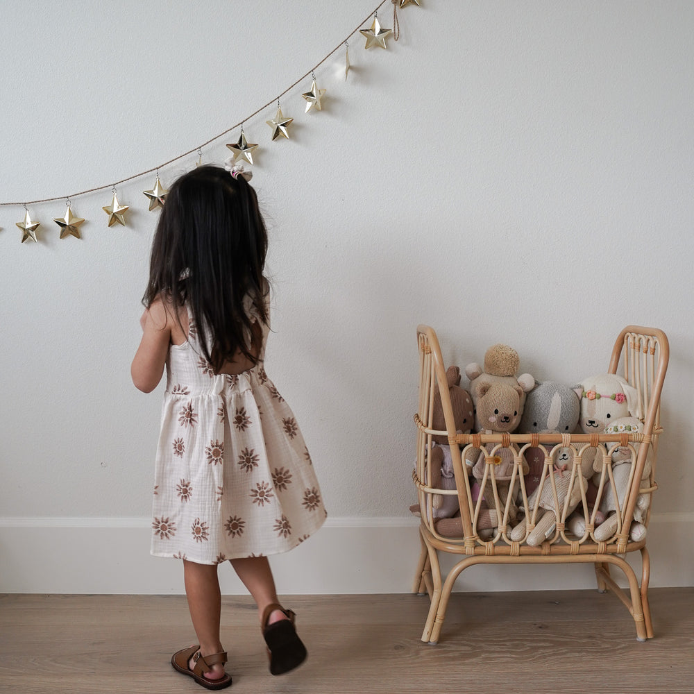 
                      
                        Arabella baby dress / sunflowers
                      
                    