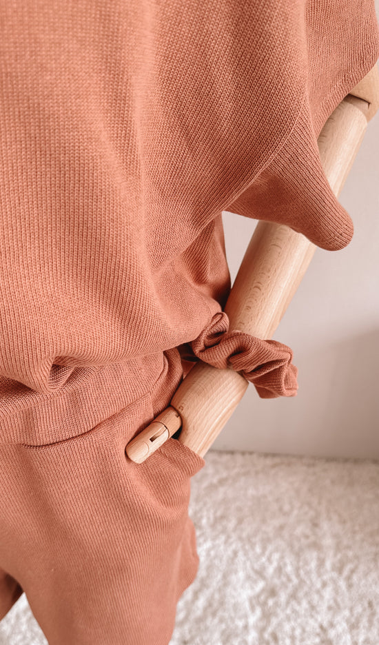 Amelie top / cotton knit
