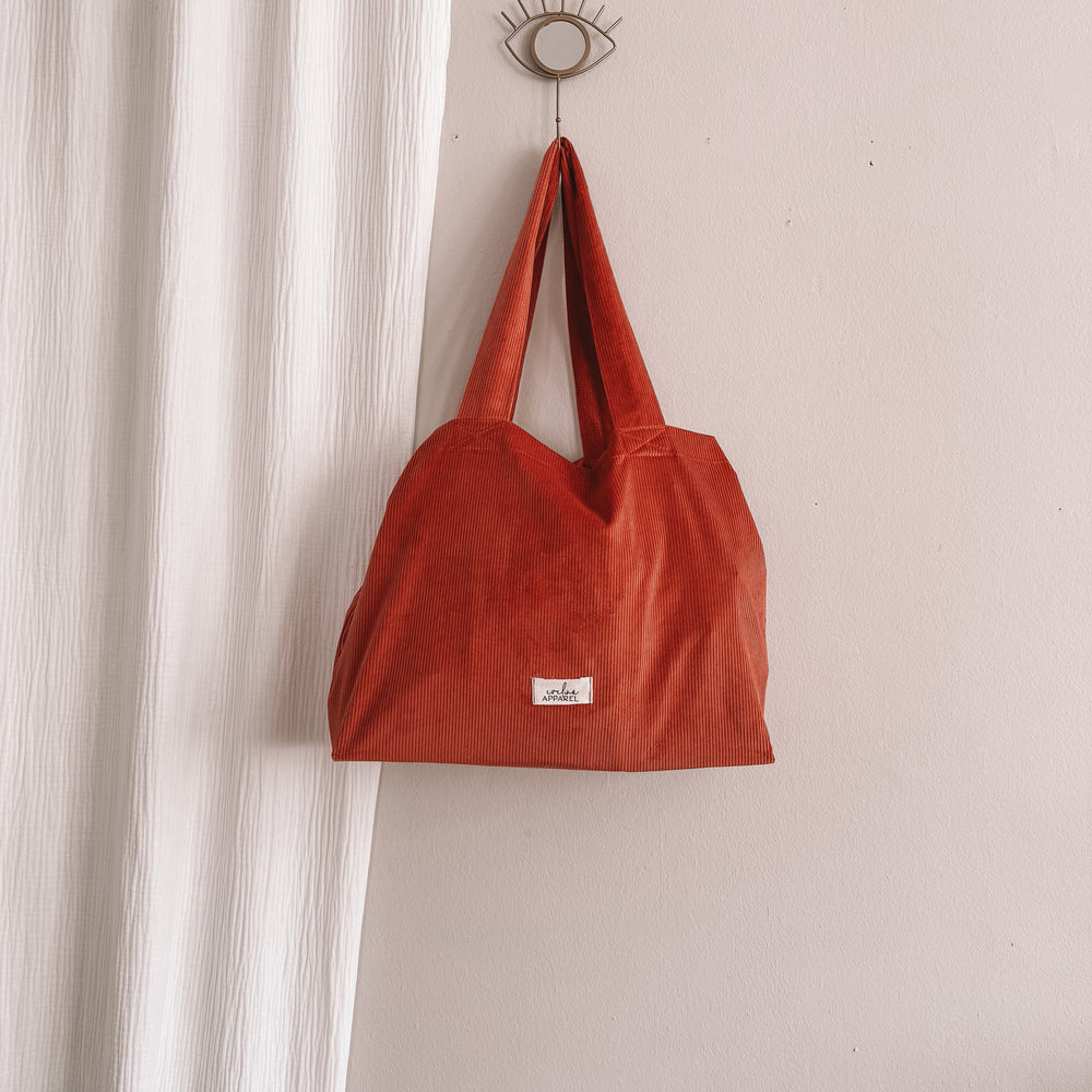 
                      
                        Shopping Bag / corduroy - terracotta
                      
                    